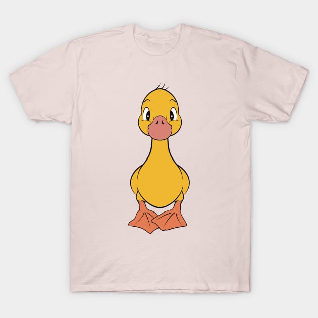Cute Cartoon Duck T-Shirt by liquidsouldes